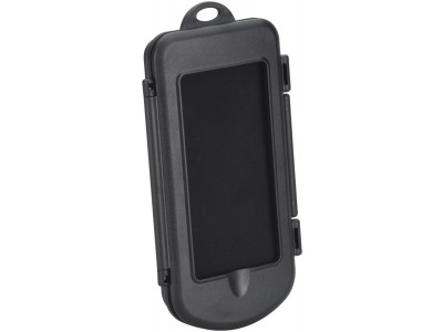 Smartphonehouder met spatwaterdichte box voor rollators, rolstoelen en scootmobielen