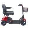 Scootmobiel ST3 rood sideview